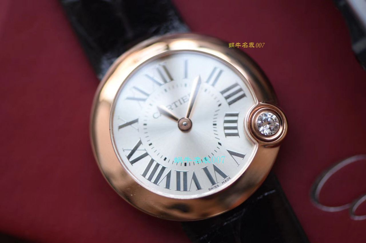 【台湾厂复刻高仿女表】卡地亚BALLON BLANC DE CARTIER系列WGBL0005腕表 / K230