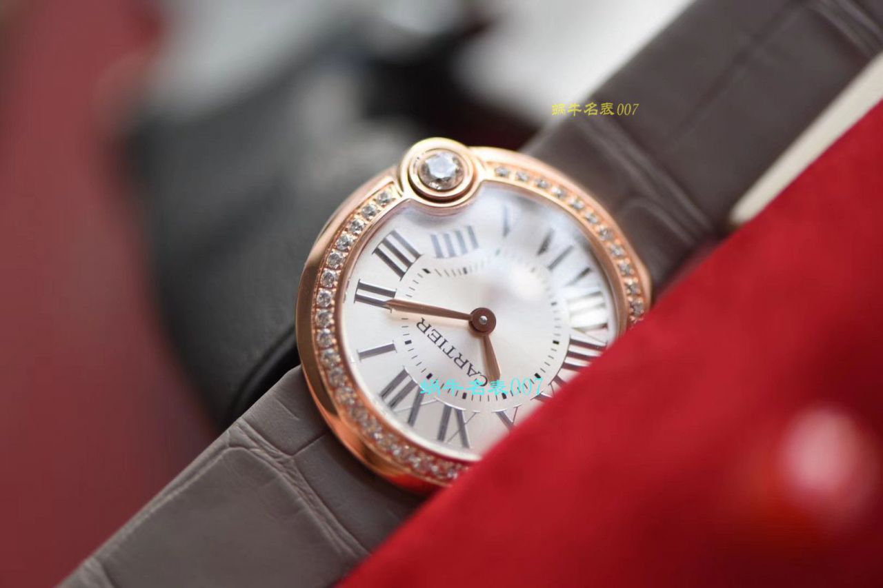 【台湾厂白气球复刻高仿女表】卡地亚BALLON BLANC DE CARTIER系列WJBL0008腕表 / K229
