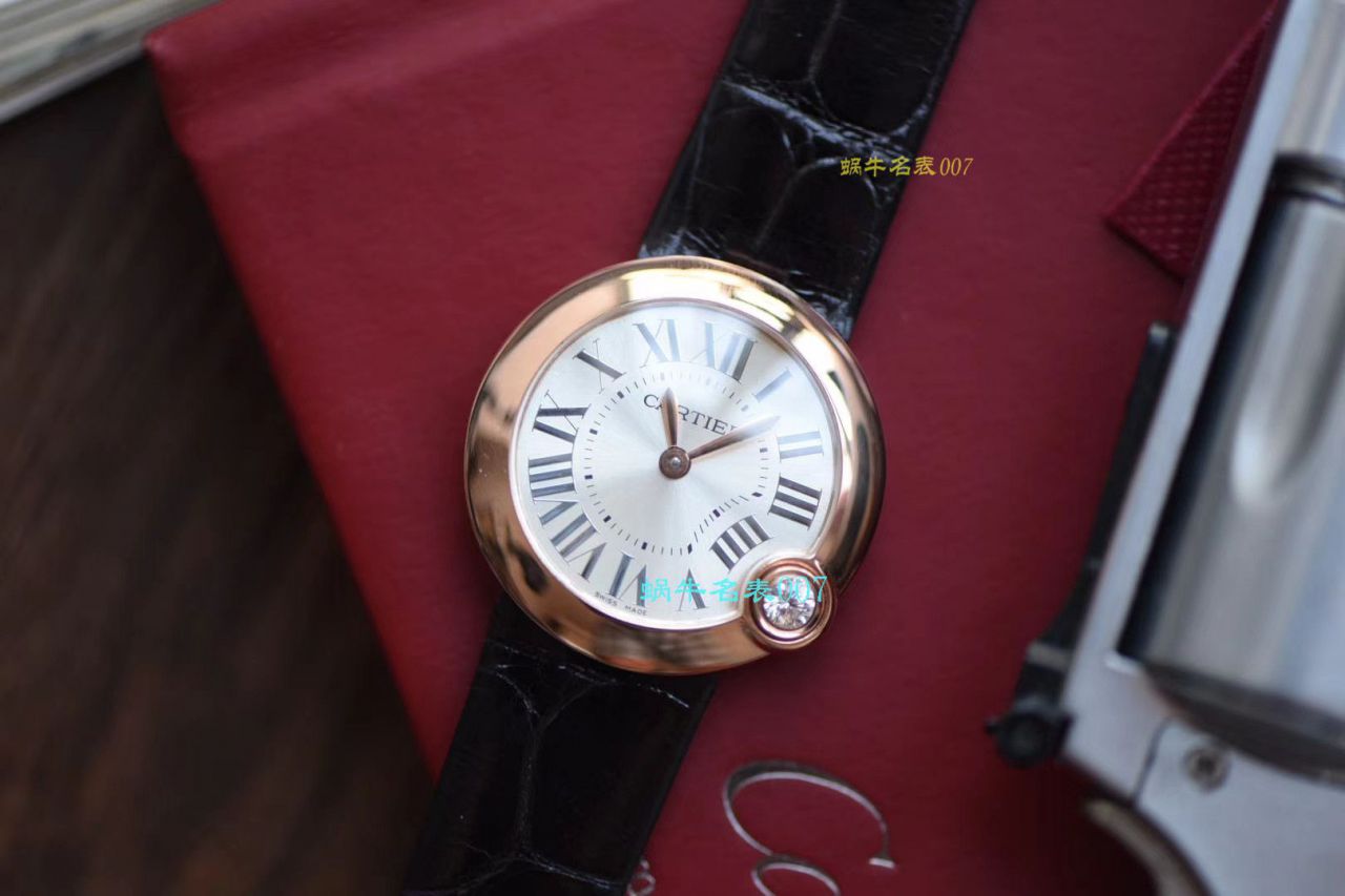 【台湾厂白气球复刻高仿女表】卡地亚BALLON BLANC DE CARTIER系列WJBL0008腕表 / K229