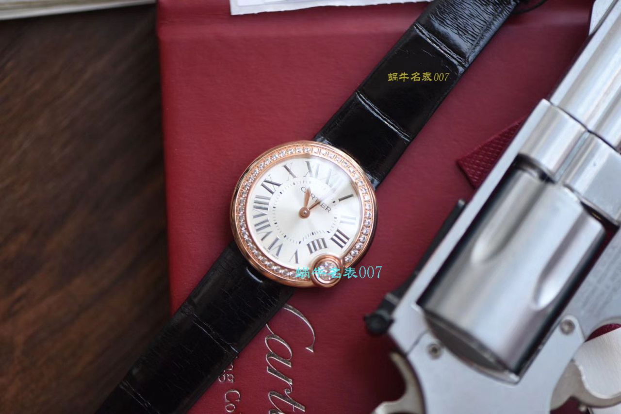 【台湾厂白气球复刻高仿女表】卡地亚BALLON BLANC DE CARTIER系列WJBL0008腕表 / K229