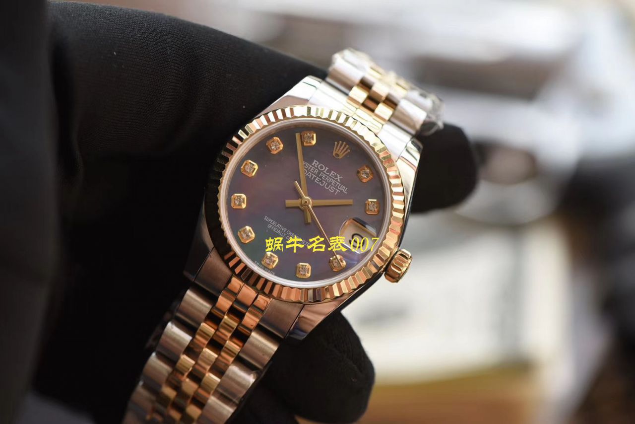 【台湾厂劳力士复刻高仿女士手表】Rolex劳力士DateJust日志型系列31/36mm男女装均有 / R372
