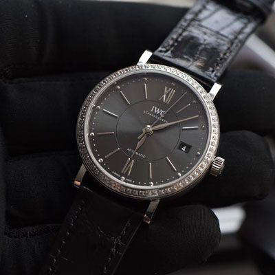 【视频评测M+超A高仿万国女表】IWC万国表柏涛菲诺系列IW458104腕表