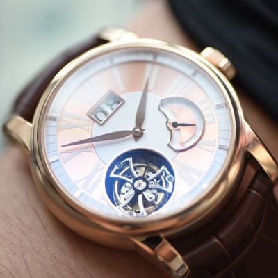 【JB厂Roger Dubuis偏心陀飞轮高仿表】罗杰杜彼HOMMAGE（致敬系列）系列RDDBHO0568腕表
