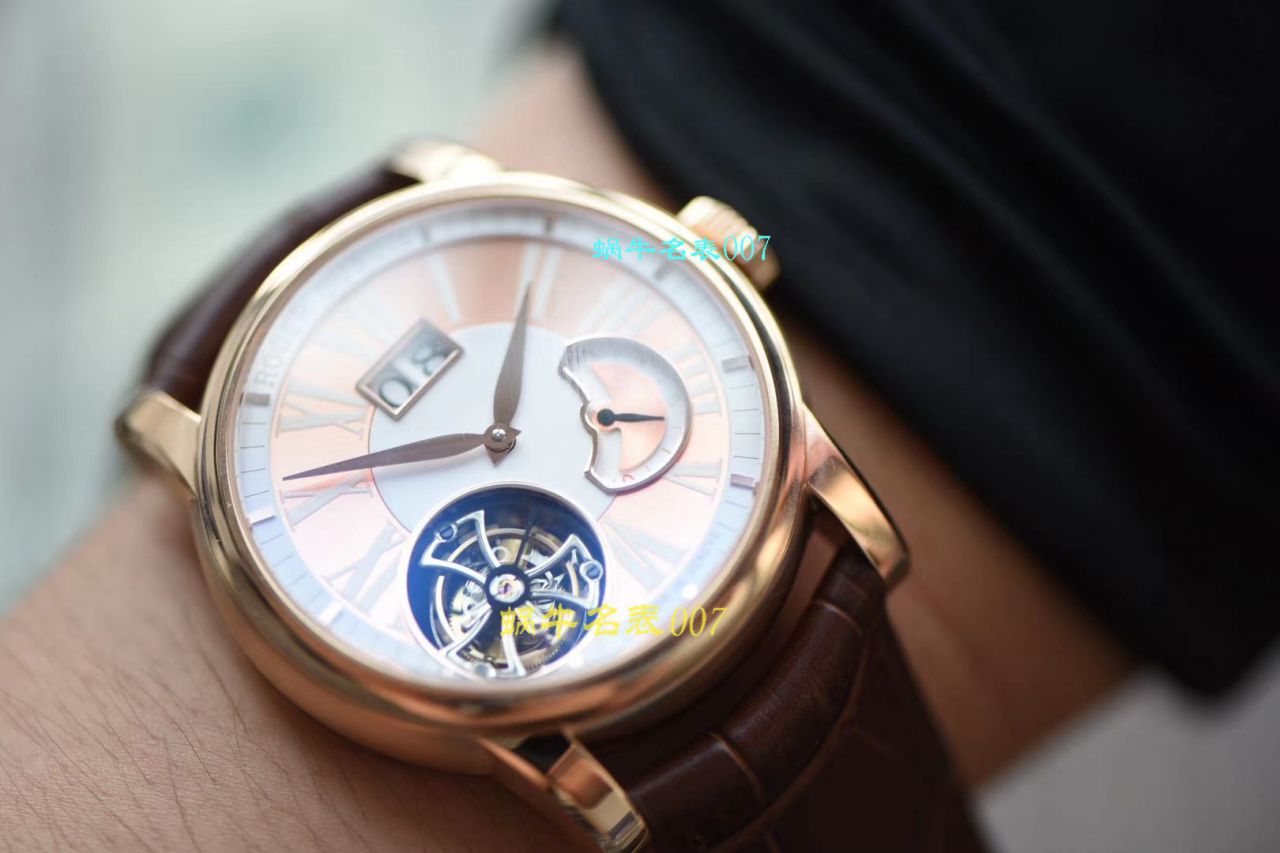 【JB厂Roger Dubuis偏心陀飞轮高仿表】罗杰杜彼HOMMAGE（致敬系列）系列RDDBHO0568腕表 / LJ036