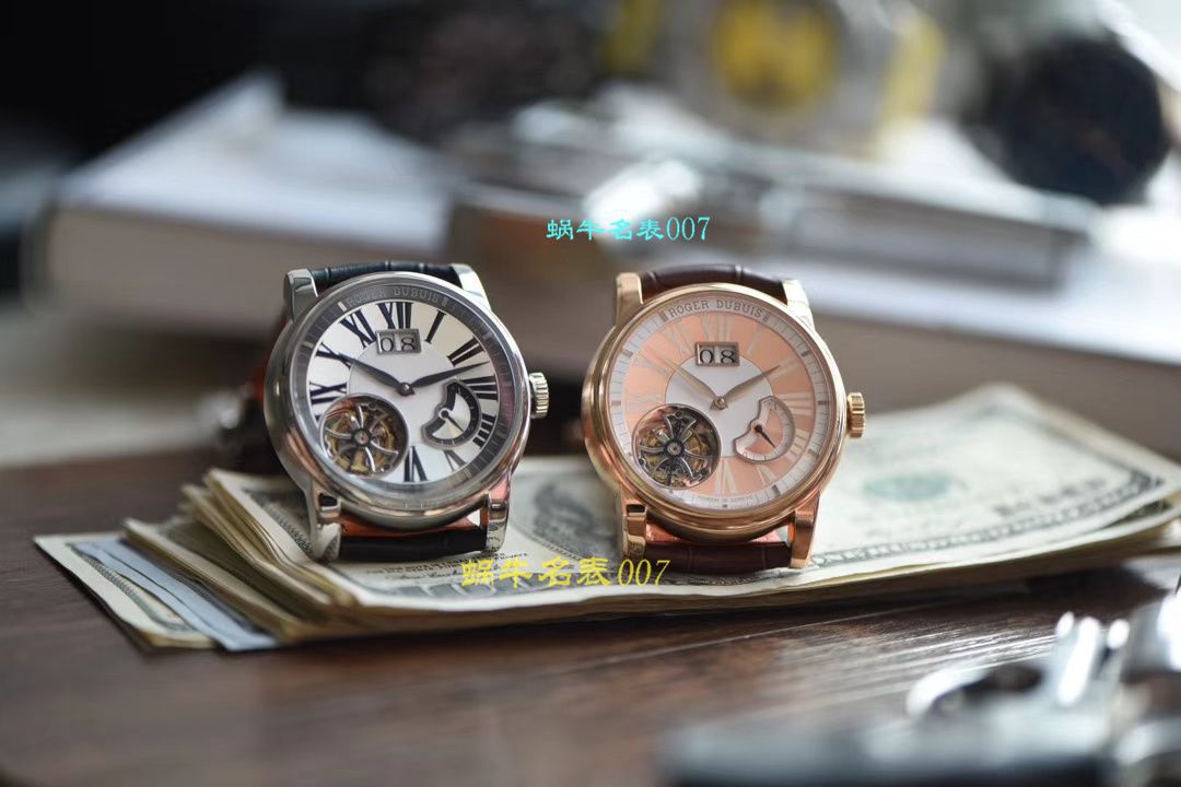 【JB厂Roger Dubuis偏心陀飞轮高仿表】罗杰杜彼HOMMAGE（致敬系列）系列RDDBHO0568腕表 / LJ036