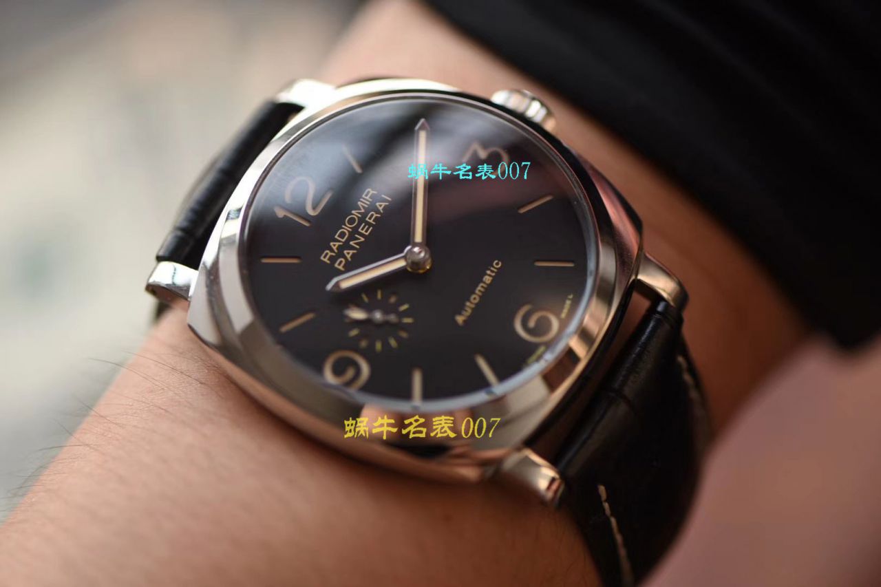 【V9厂Panerai珍珠陀复刻高仿手表】沛纳海RADIOMIR系列PAM00572腕表 / V900572