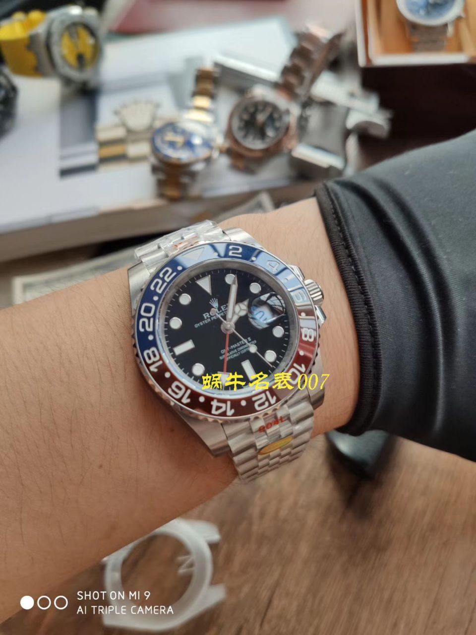 【NOOB厂Rolex顶级复刻高仿手表】劳力士格林尼治型II系列126710BLRO-0001腕表 / R378