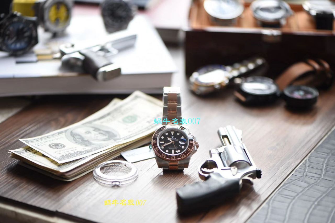 【DJ厂Rolex复刻高仿手表】劳力士格林尼治型IIGMT系列m126711chnr-0002腕表 / R379