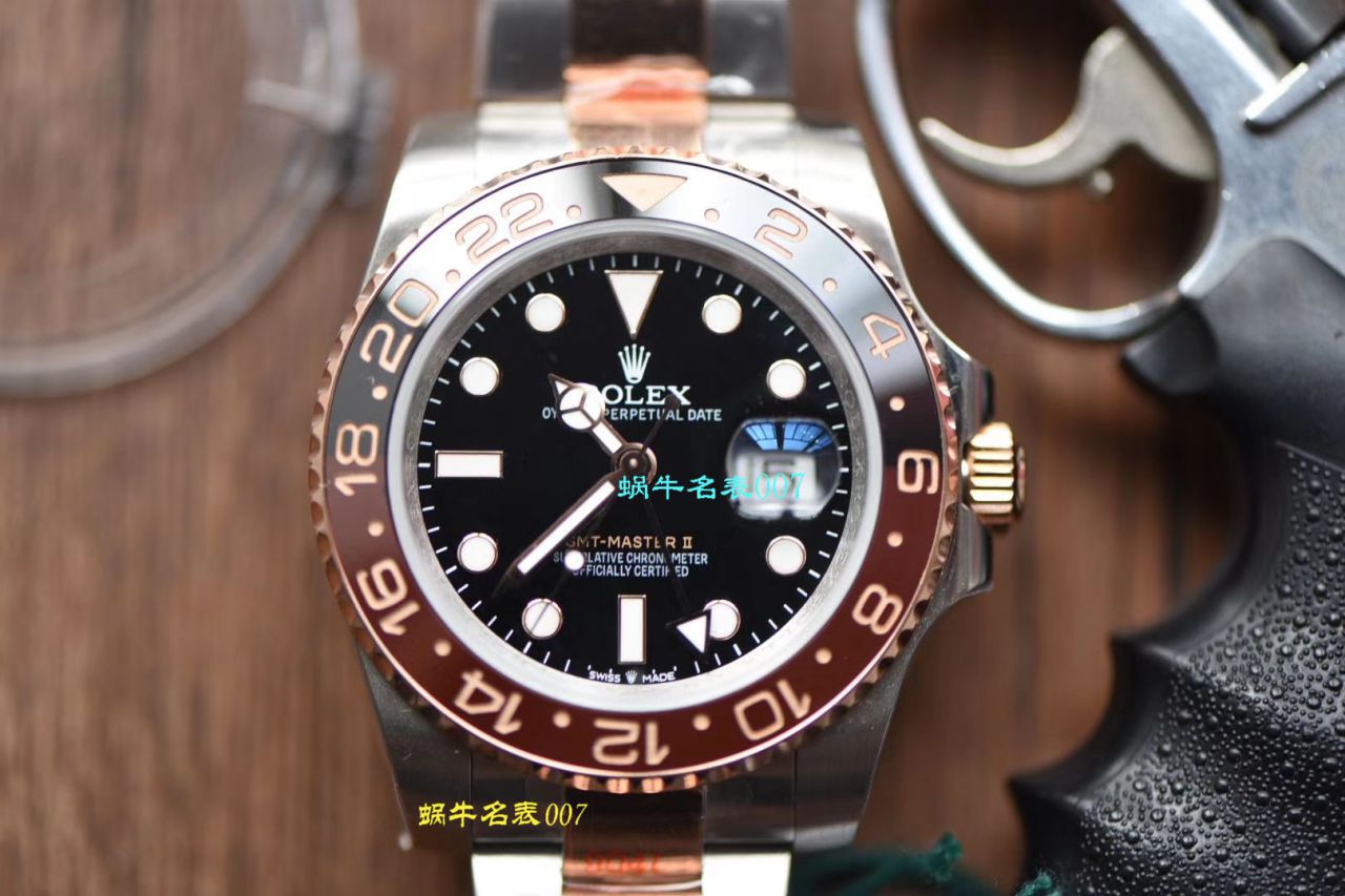【DJ厂Rolex复刻高仿手表】劳力士格林尼治型IIGMT系列m126711chnr-0002腕表 / R379