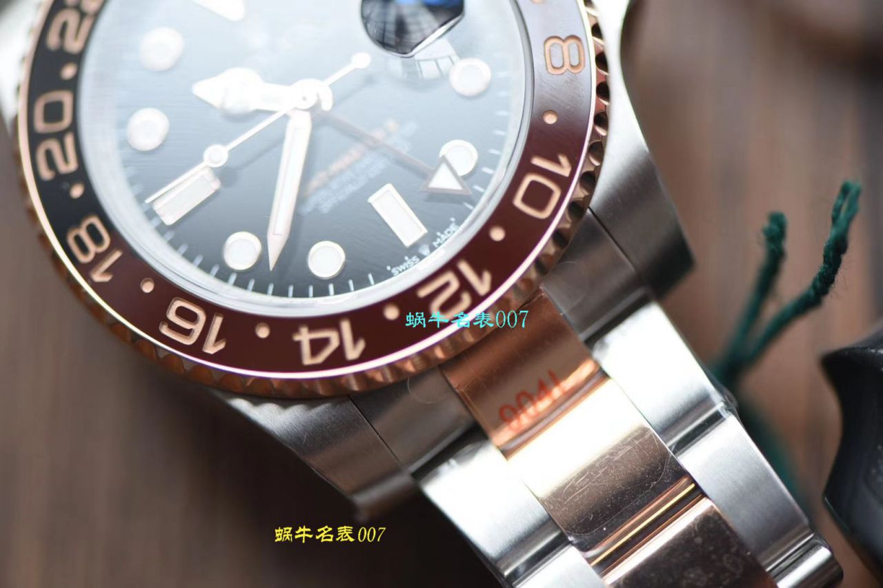【DJ厂Rolex复刻高仿手表】劳力士格林尼治型IIGMT系列m126711chnr-0002腕表 / R379