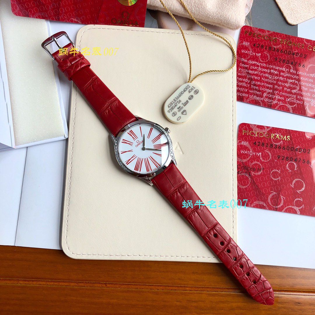 【渠道OMEGA原单女装】欧米茄碟飞系列428.18.36.60.11.001腕表 / M613