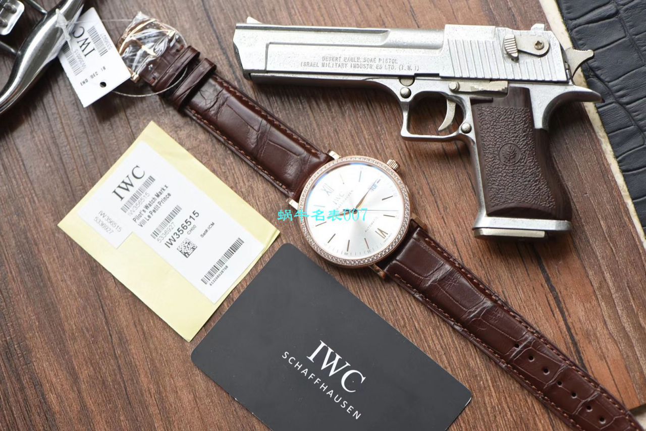 【视频评测V7厂IWC复刻表】万国表柏涛菲诺系列高仿IW356515腕表 / WG393