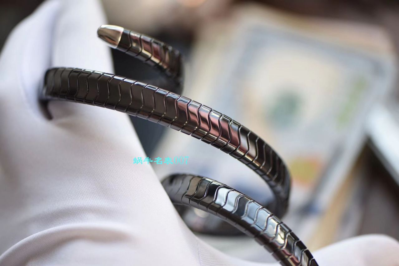 【BV厂BVLGARI复刻蛇形女表】宝格丽SERPENTI系列102734，102613 SPC35WGDWCGD1.1T白面黑面陶瓷腕表 / BG029