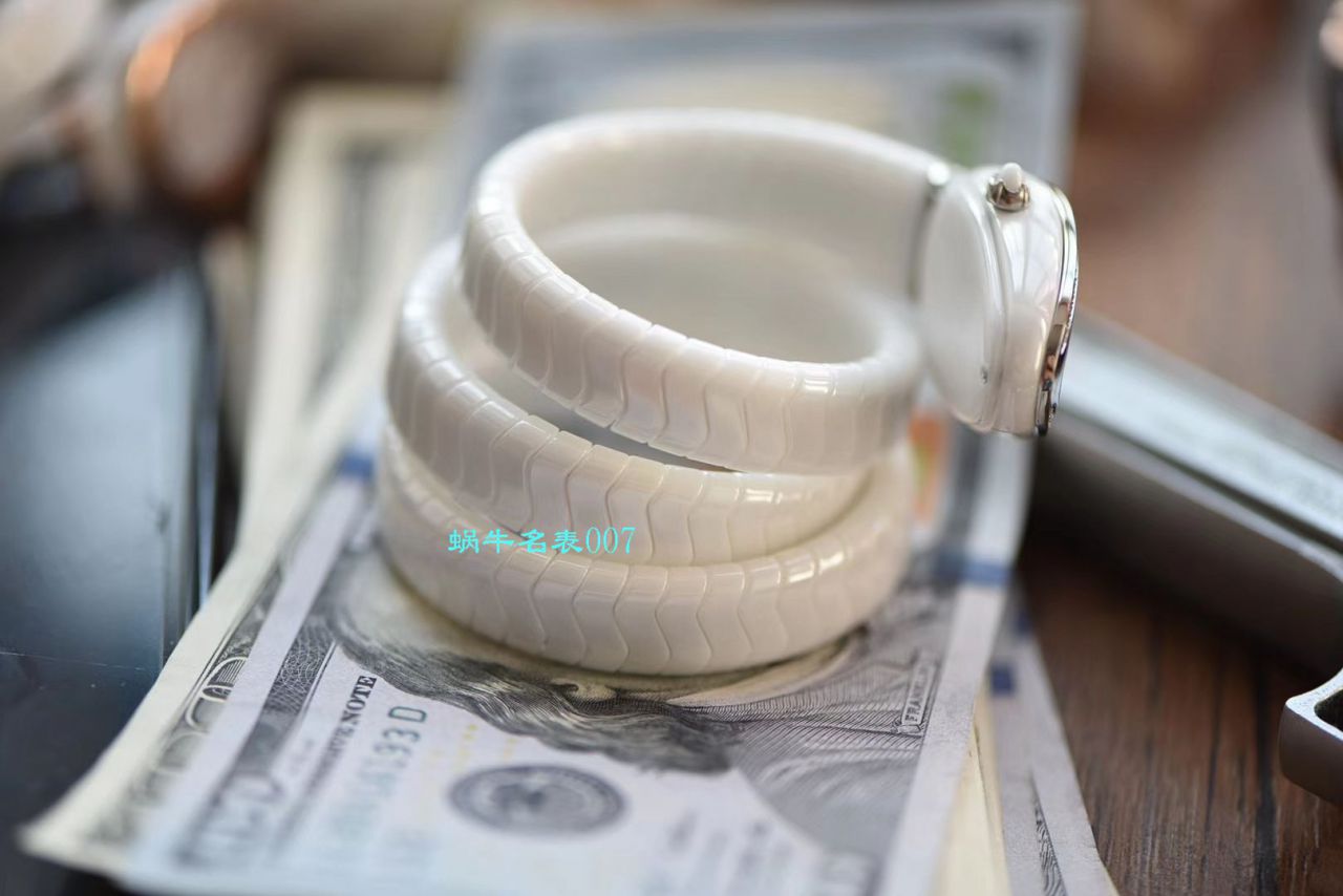 【BV厂BVLGARI复刻蛇形女表】宝格丽SERPENTI系列102734，102613 SPC35WGDWCGD1.1T白面黑面陶瓷腕表 / BG029