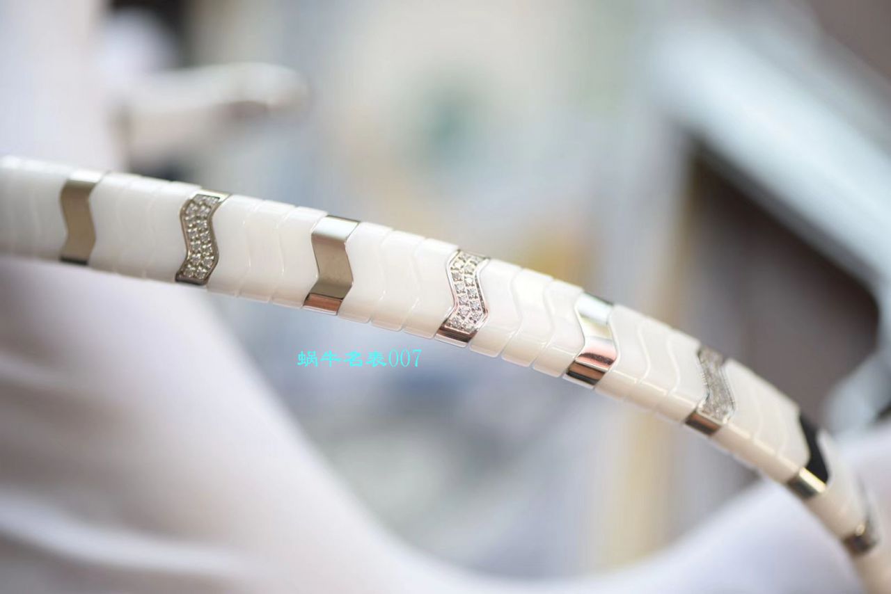 【BV厂BVLGARI复刻蛇形女表】宝格丽SERPENTI系列102734，102613 SPC35WGDWCGD1.1T白面黑面陶瓷腕表 / BG029