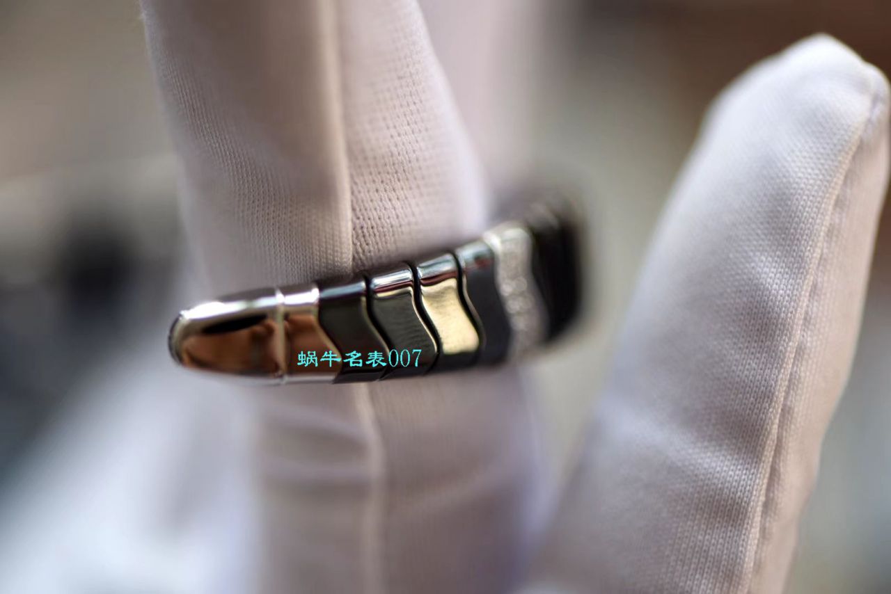 【BV厂BVLGARI复刻蛇形女表】宝格丽SERPENTI系列102734，102613 SPC35WGDWCGD1.1T白面黑面陶瓷腕表 / BG029