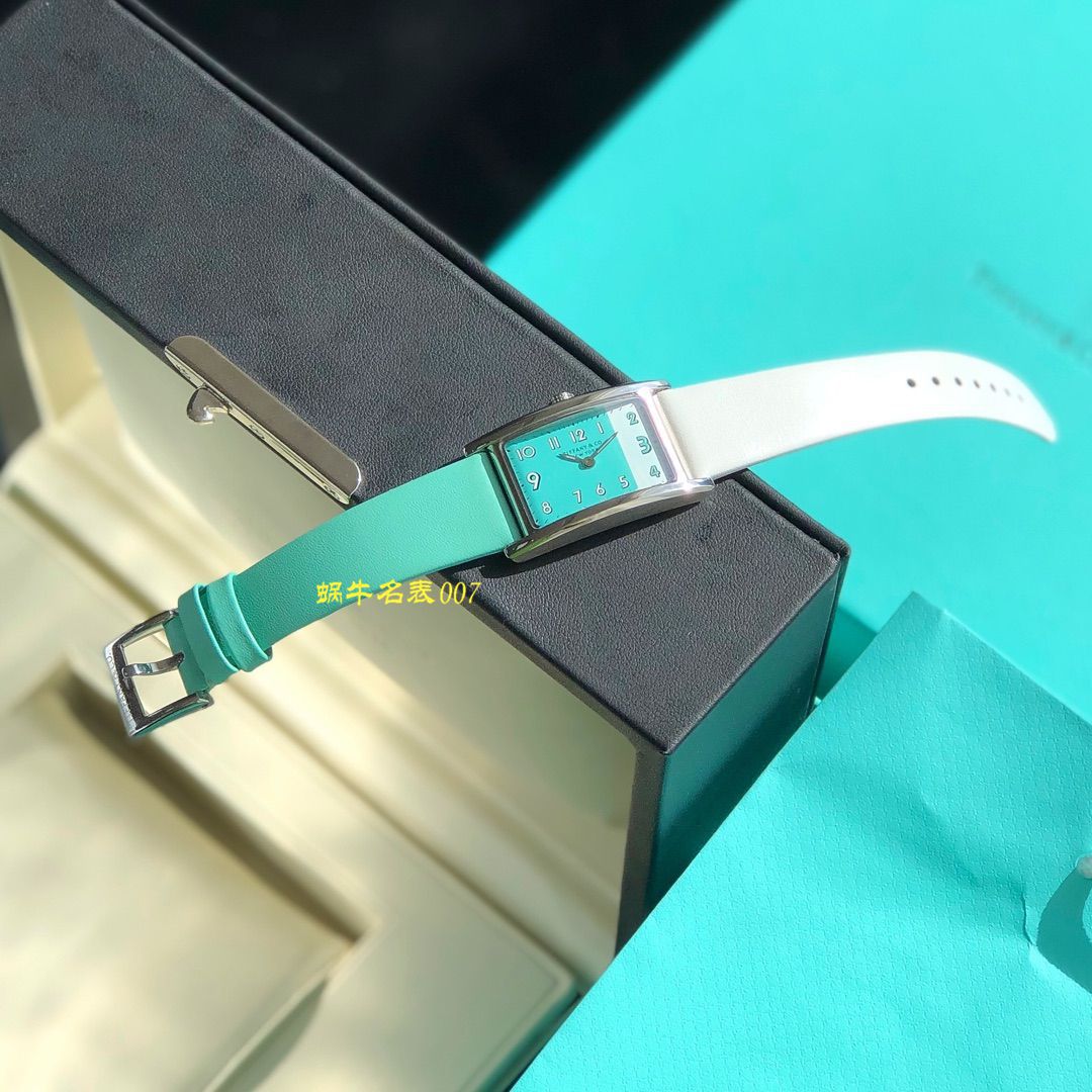 【渠道定制】蒂芙尼拼面夜光手表，世界上最迷人的蓝面，tiffany blue女装腕表！ / Tiffany01
