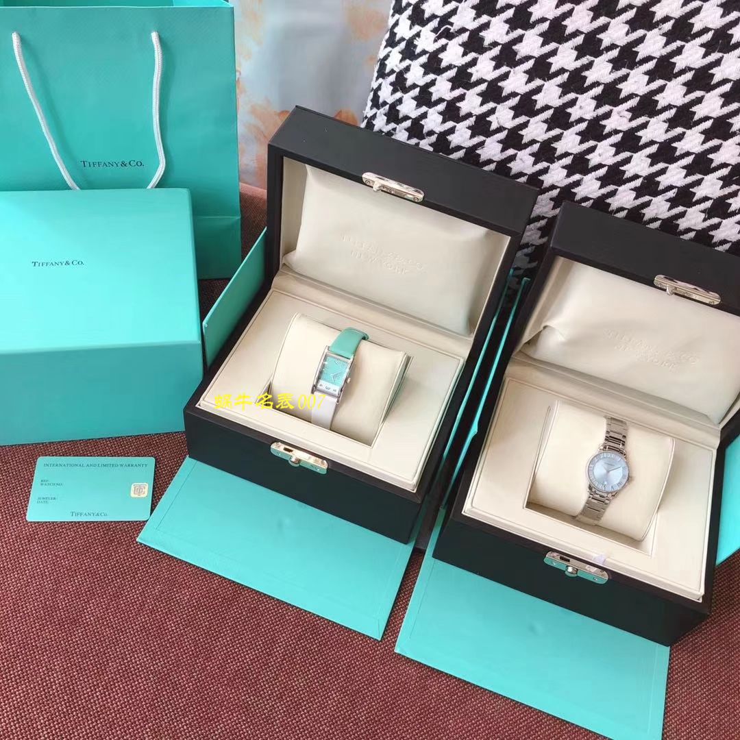 【渠道定制】蒂芙尼拼面夜光手表，世界上最迷人的蓝面，tiffany blue女装腕表！ / Tiffany01