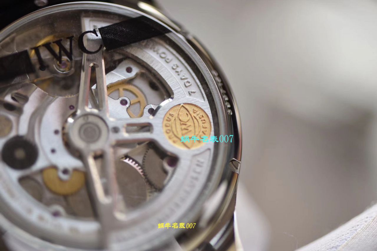 【ZF厂万国复刻高仿表价格】IWC万国表葡萄牙系列“Pisa版”葡萄牙年历表腕表 / M500