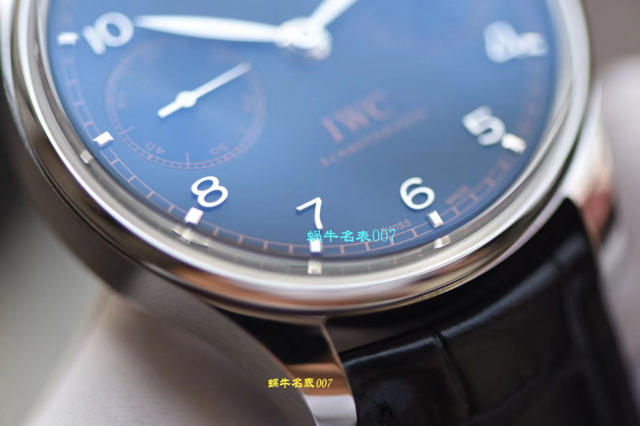【ZF厂万国复刻高仿表价格】IWC万国表葡萄牙系列“Pisa版”葡萄牙年历表腕表 / M500