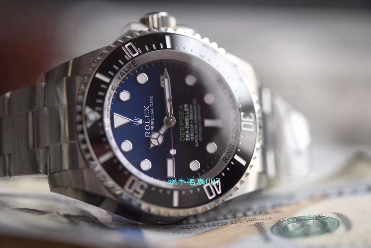 【AR厂复刻超级904L精钢渐变蓝鬼王手表】劳力士海使型复刻高仿116660-98210 蓝盘腕表 / R381