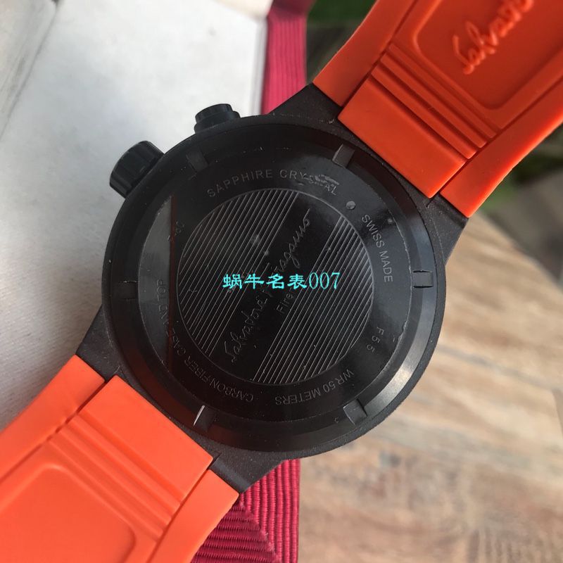 【渠道原单】菲拉格慕Ferragamo F-80系列碳素纤维男士腕表 / FEL011