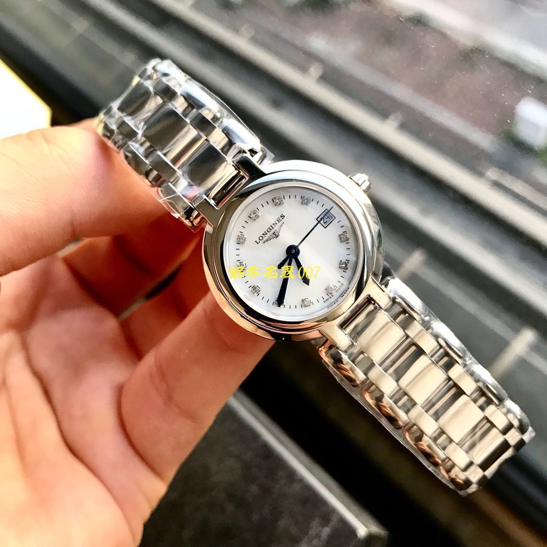 【渠道原单真钻Longines女表】浪琴优雅PRIMALUNA心月系列L8.110.4.87.6腕表 / L123