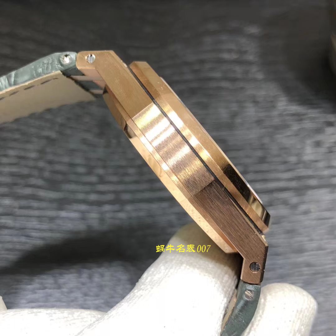 【视频评测JF厂Audemars Piguet复刻高仿手表】爱彼皇家橡树系列15402OR.ZZ.D003CR.01腕表 / AP179