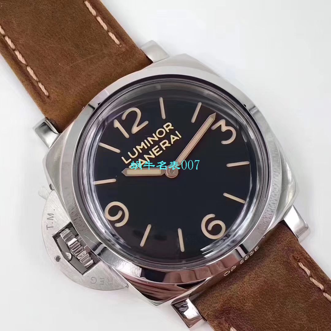 【ZF厂复刻高仿表】沛纳海Luminor 1950 left-handed 左撇子3 Days PAM557、PAM00557 / ZFPAM557