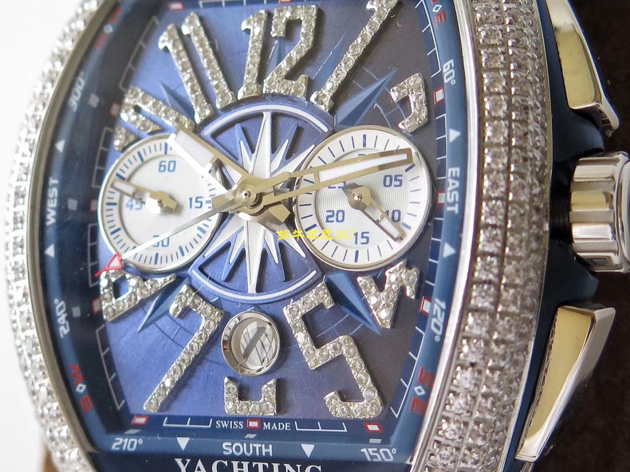 【台湾厂Franck Muller复刻高仿手表】法兰克穆勒MEN'S COLLECTION系列V 45 CC DT YACHT腕表 / FL063