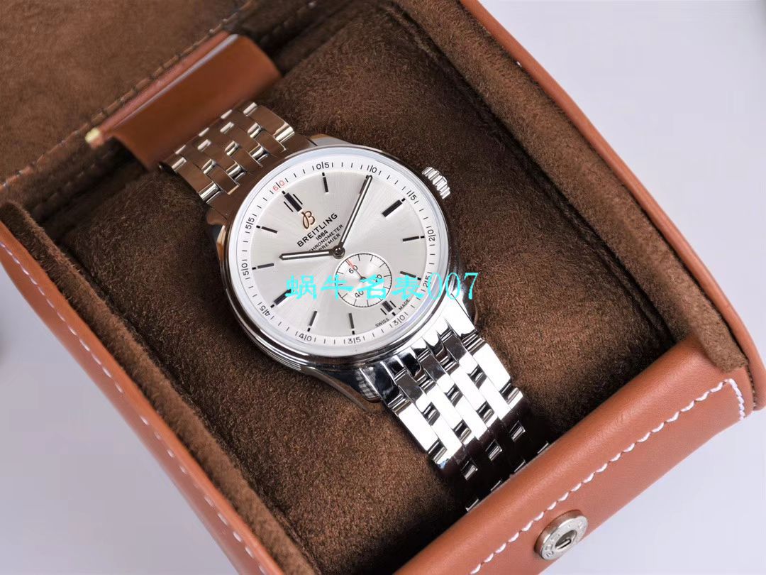 【Breitling渠道原单】百年灵璞雅系列A37340351C1A1，A37340351C1P2腕表 / BL117