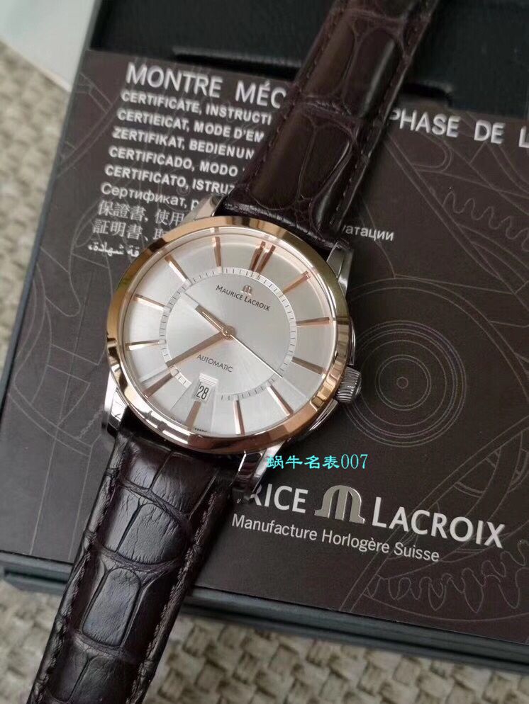 【Maurice Lacroix渠道原单】艾美奔涛系列PT6148-SS001-131-1，PT6148-SS002-131-1，PT6148-SS002-330腕表 / AI08