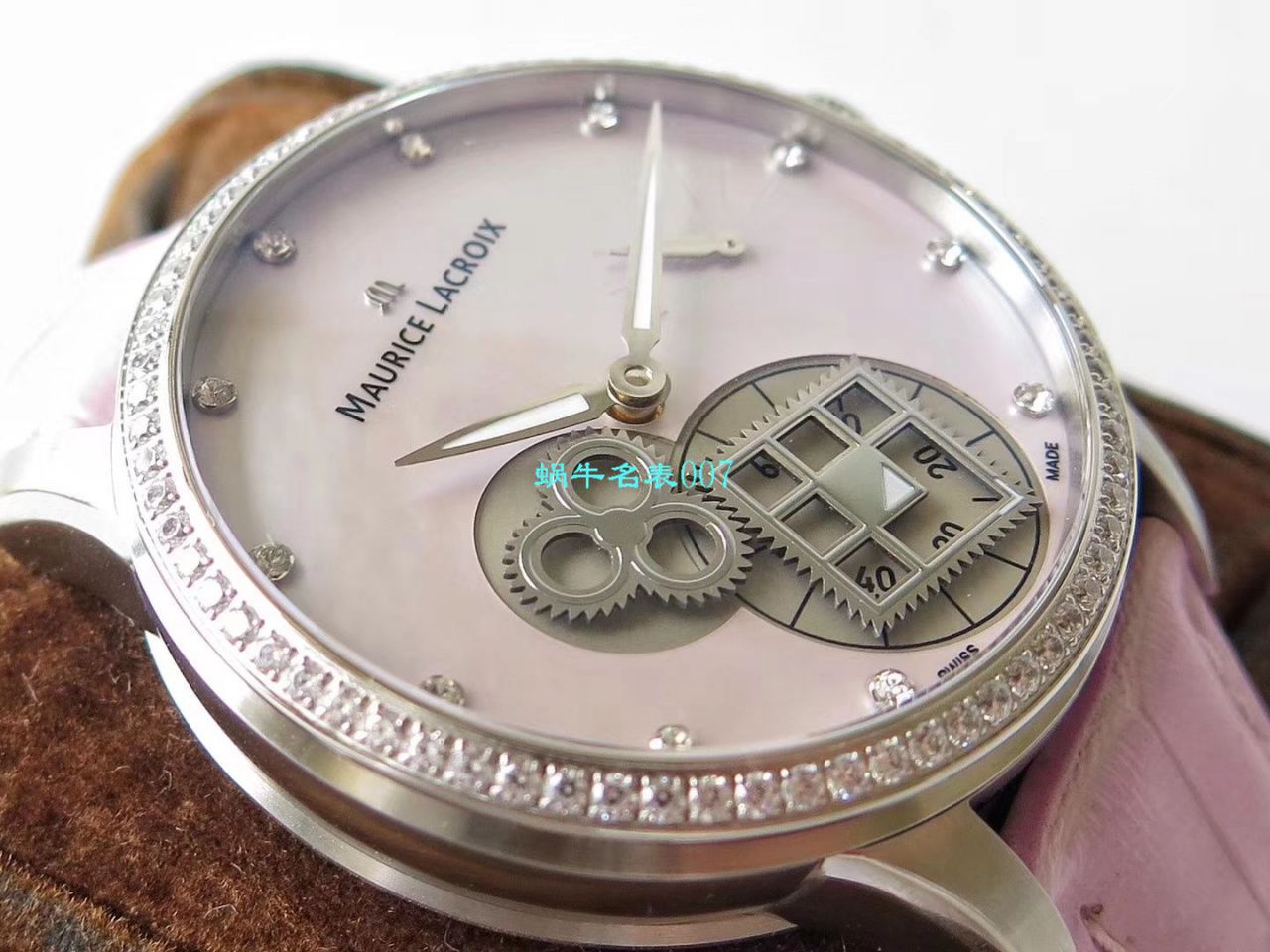 【视频评测AM厂Maurice Lacroix复刻高仿手表】艾美匠心系列MP7158-SD501-570腕表 / AI09