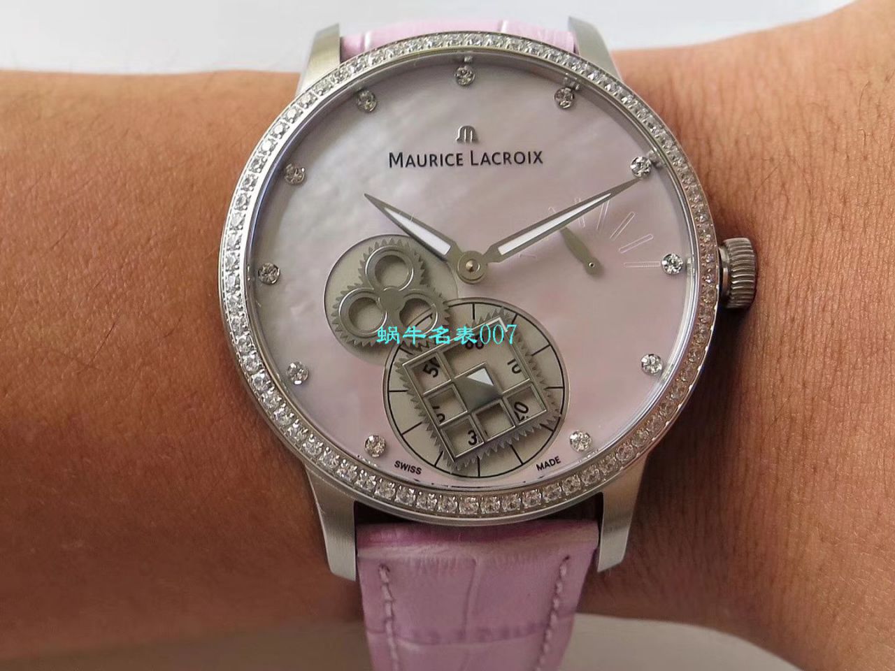 【视频评测AM厂Maurice Lacroix复刻高仿手表】艾美匠心系列MP7158-SD501-570腕表 / AI09