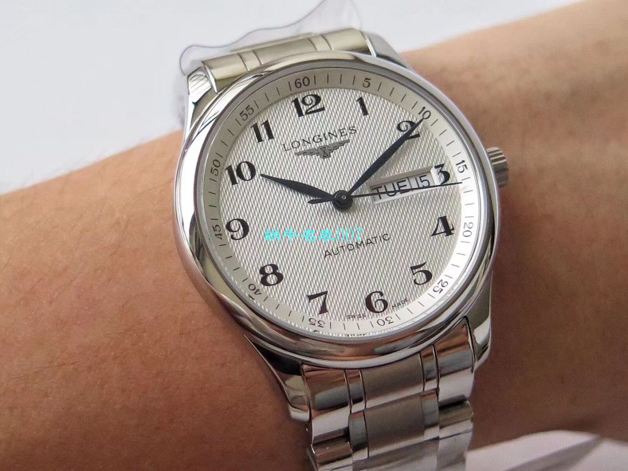 【视频评测KZ厂Longines复刻高仿表】浪琴名匠系列L2.755.4.78.6、L2.755.4.78.3腕表 / LG100