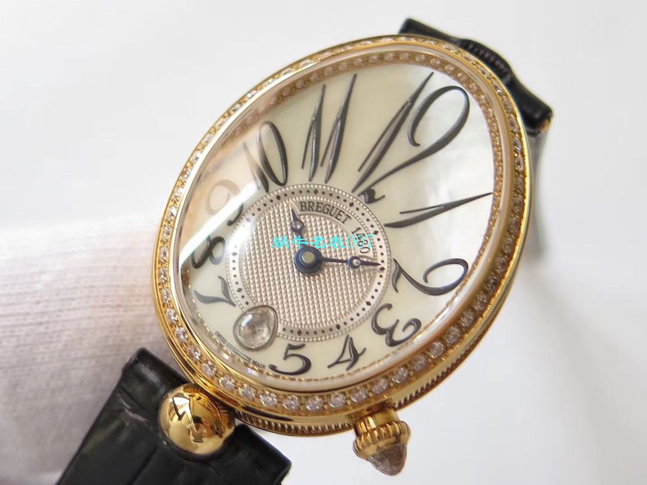 【视频评测ZF厂Breguet复刻高仿女表】宝玑那不勒斯皇后系列8918BA/58/964/D00D腕表 / BZ057