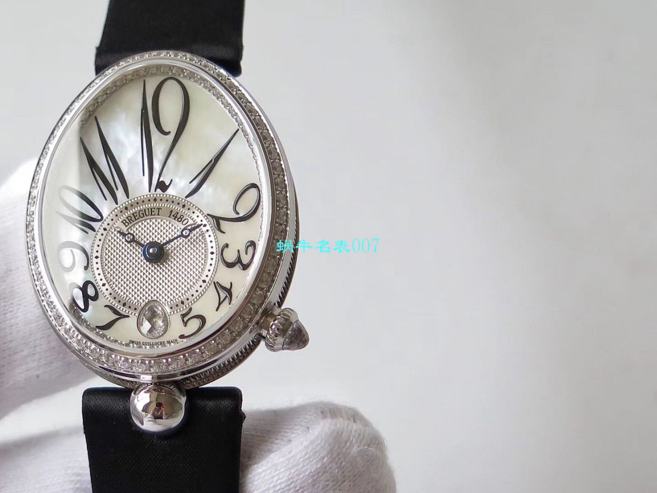 【视频评测ZF厂Breguet复刻高仿表】宝玑那不勒斯皇后系列8918BB/58/964/D00D女腕表 / BZ056
