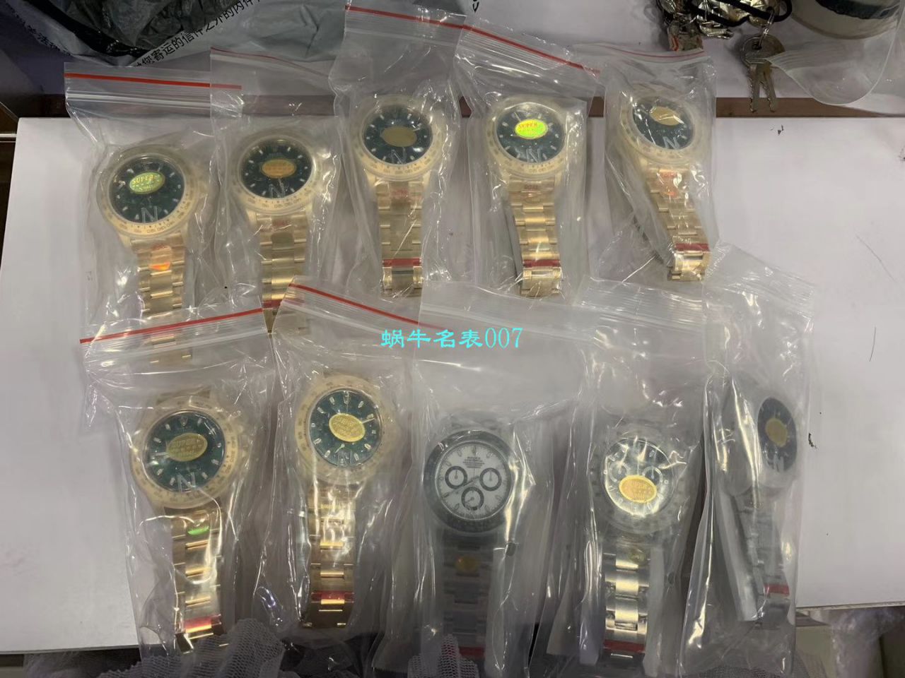 【N厂复刻表独家真正4130机芯】劳力士宇宙计型迪通拿顶级复刻高仿116508金盘腕表 / R389