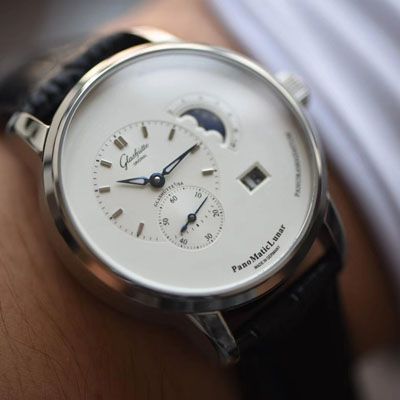 【TZ厂Glashütte Original复刻高仿表】格拉苏蒂原创偏心系列1-90-02-42-32-05腕表