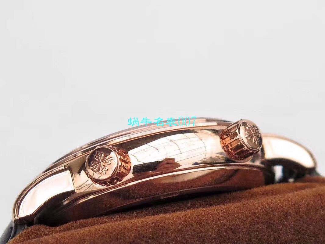 【台湾厂PATEK PHILIPPE复刻高仿表】百达翡丽超级复杂功能计时系列6104R-001腕表 / BD232