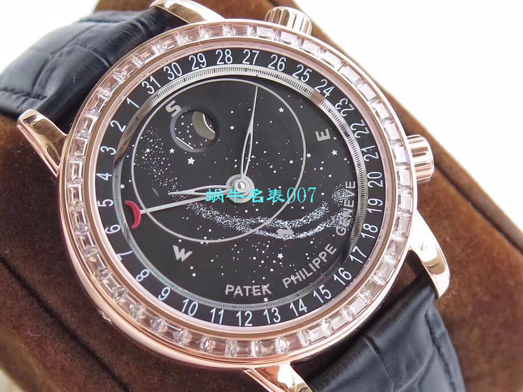 【台湾厂PATEK PHILIPPE复刻高仿表】百达翡丽超级复杂功能计时系列6104R-001腕表 / BD232