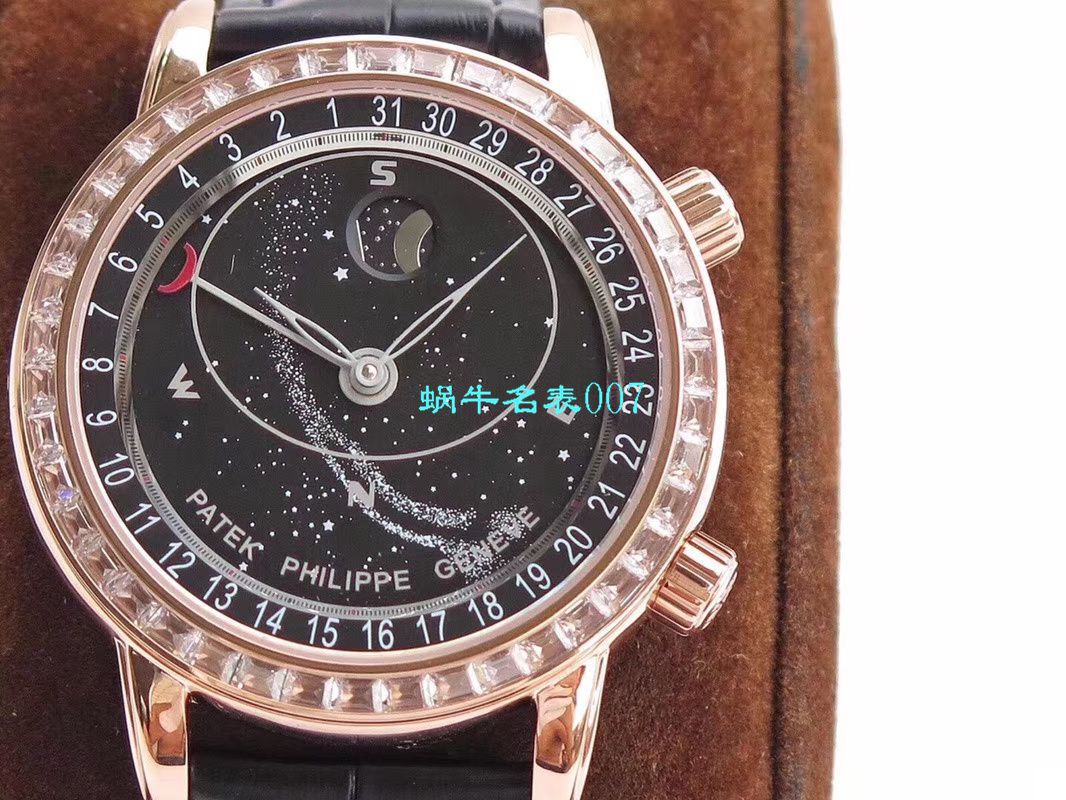 【台湾厂PATEK PHILIPPE复刻高仿表】百达翡丽超级复杂功能计时系列6104R-001腕表 / BD232
