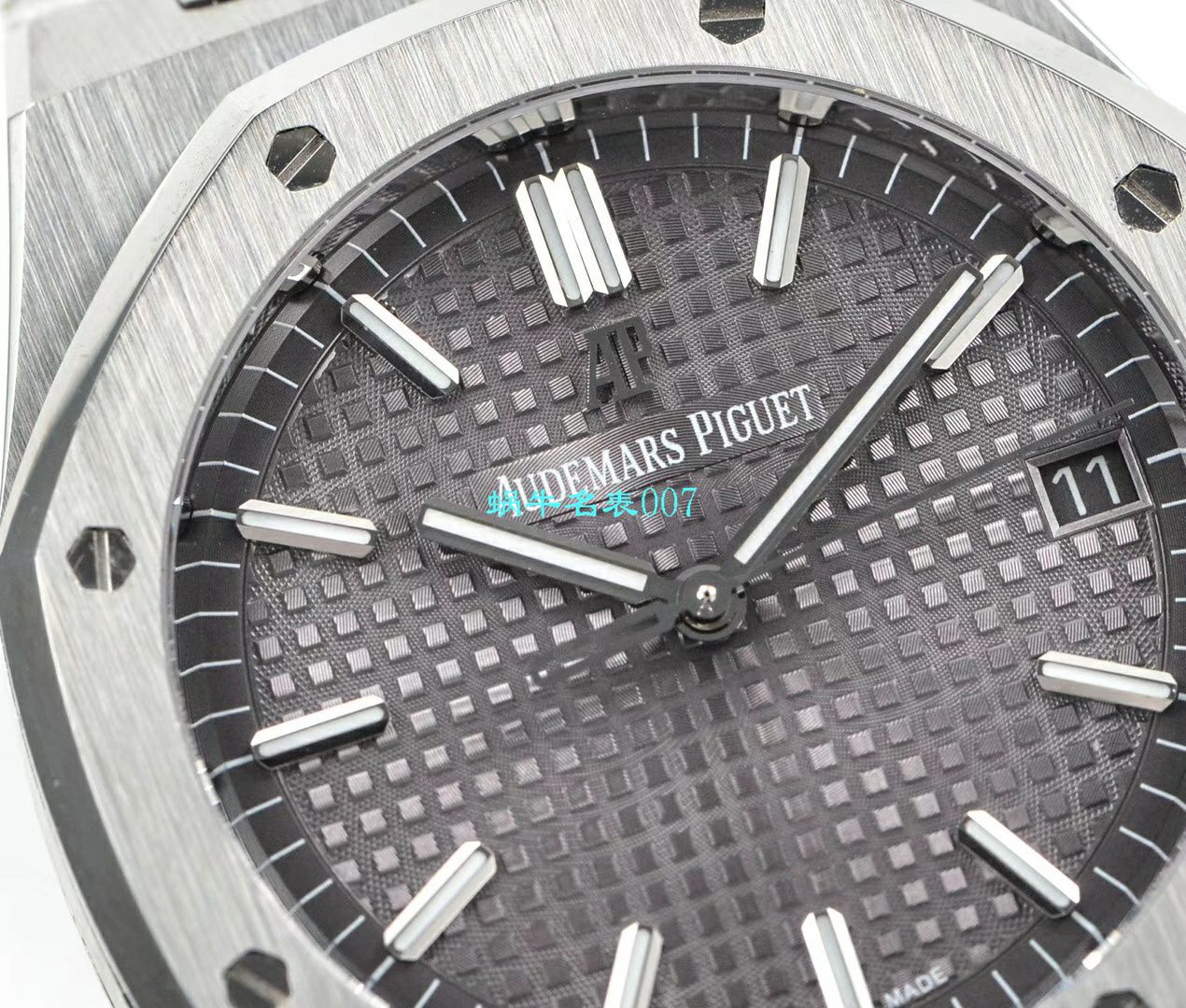 【OM厂复刻高仿表】爱彼皇家橡树系列15500ST.OO.1220ST.01，15500ST.OO.1220ST.02，15500ST.OO.1220ST.03腕表 / AP180