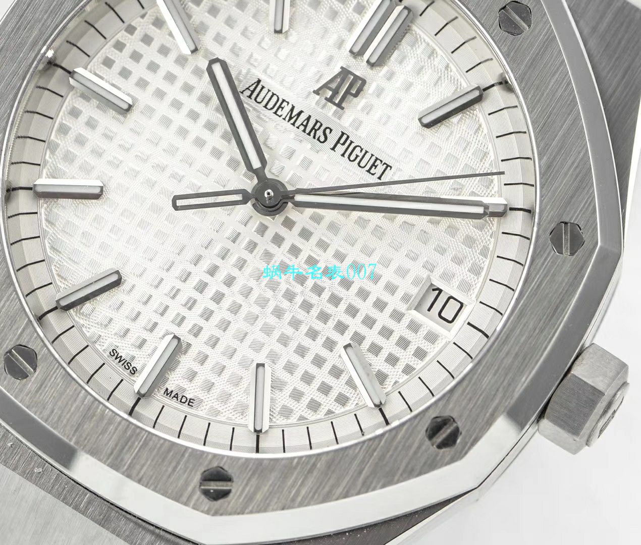 【OM厂复刻高仿表】爱彼皇家橡树系列15500ST.OO.1220ST.01，15500ST.OO.1220ST.02，15500ST.OO.1220ST.03腕表 / AP180