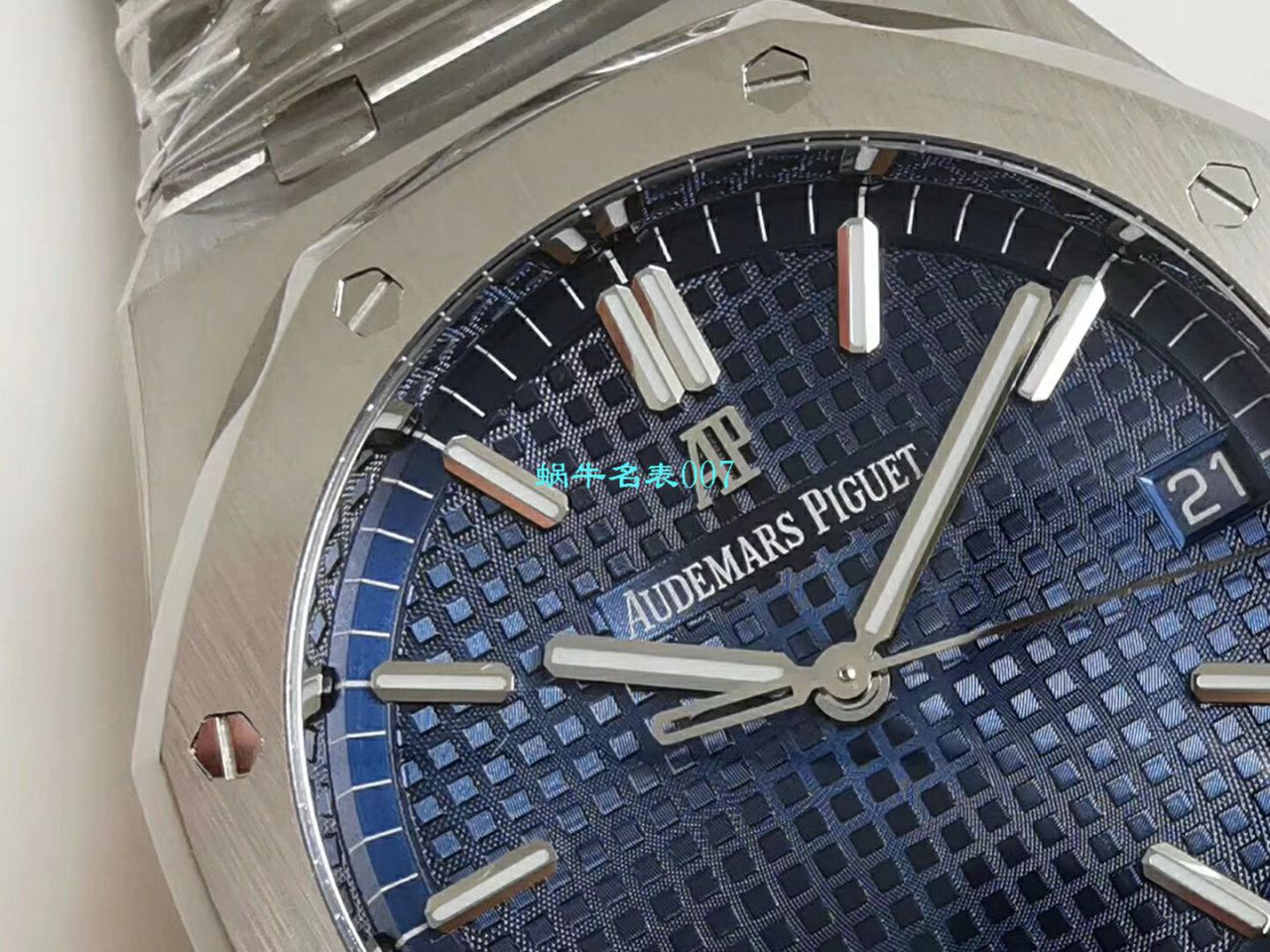 【OM厂复刻高仿表】爱彼皇家橡树系列15500ST.OO.1220ST.01，15500ST.OO.1220ST.02，15500ST.OO.1220ST.03腕表 / AP180