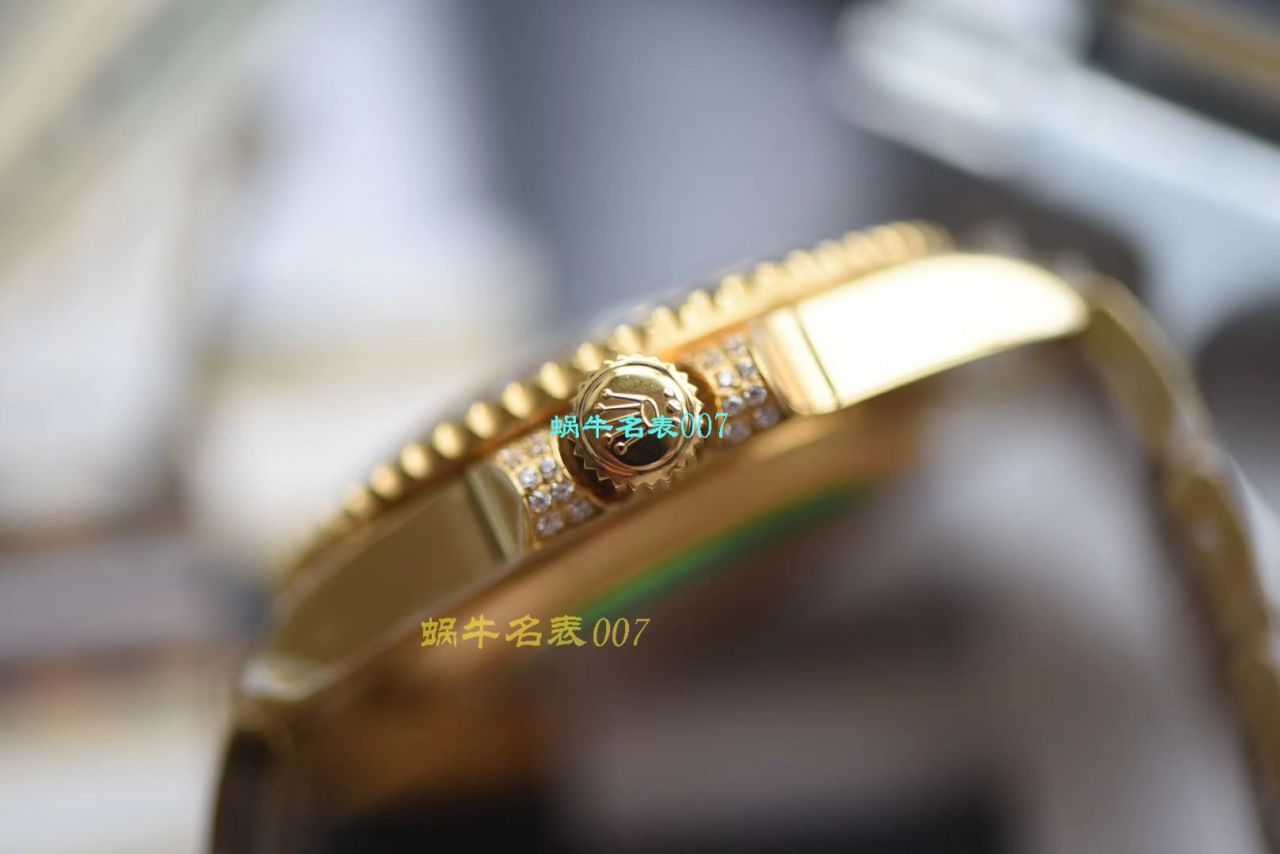 【LF厂Rolex顶级复刻高仿手表】劳力士格林尼治型II系列镶钻116758 SAru-78208,116759 SAru-78209腕表 / R389