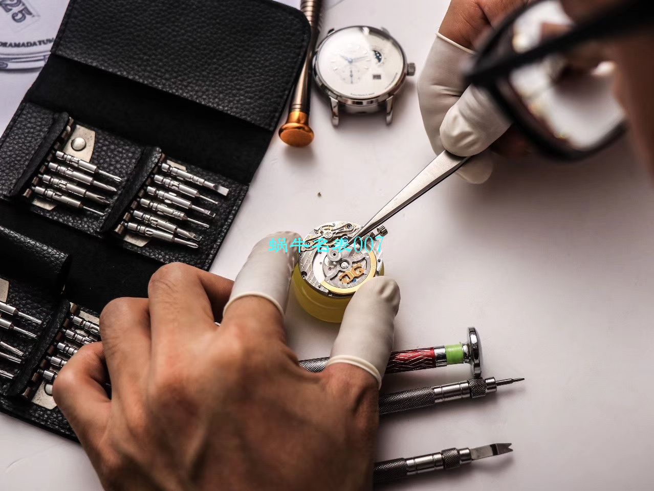 【TZ厂Glashütte Original复刻高仿表】格拉苏蒂原创偏心系列1-90-02-42-32-05腕表 / GLA053