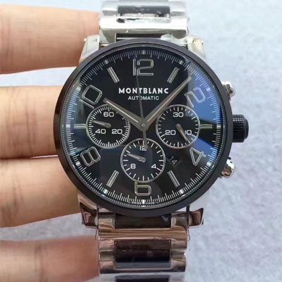 【台湾厂MONTBLANC复刻高仿手表】万宝龙时光行者系列李达康书记同款U0103094腕表