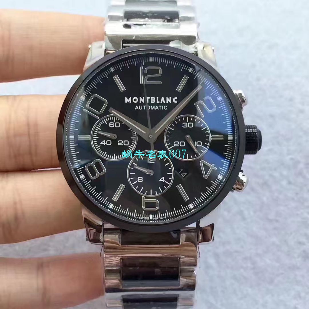 【台湾厂MONTBLANC复刻高仿手表】万宝龙时光行者系列李达康书记同款U0103094腕表 / M026