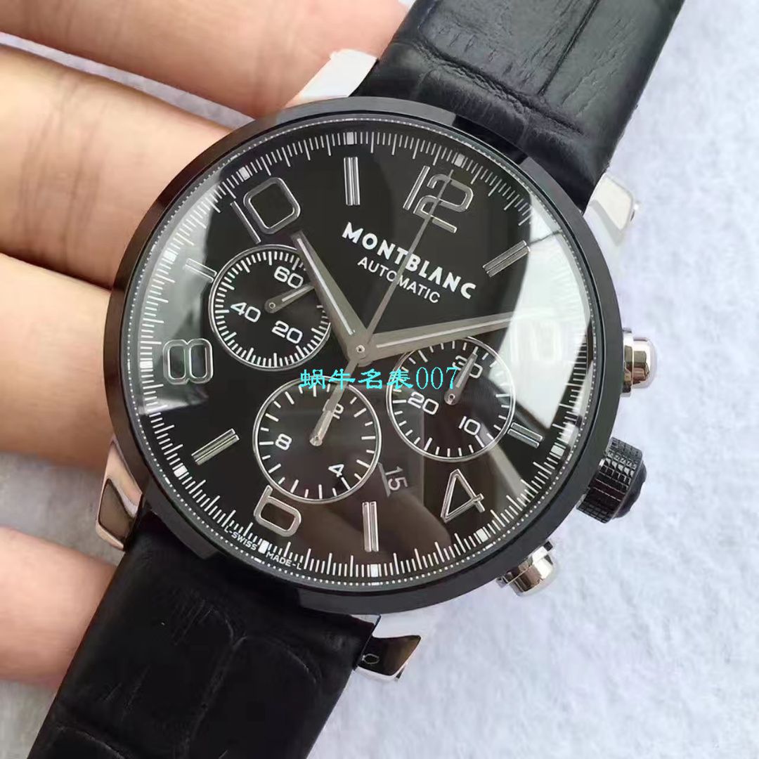 【台湾厂MONTBLANC复刻高仿手表】万宝龙时光行者系列李达康书记同款U0103094腕表 / M026